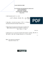 2012 - Matematica - Concursul 'Adolf Haimovici' - Clasa A IX-a (Uman) - Subiecte PDF