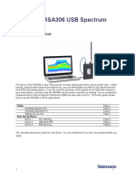 Tektronix RSA306 USB Spectrum Analyzer: Simple Demos