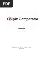 CSIpix Comparator User Manual