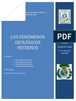 Los Fenómenos Geológicos Internos