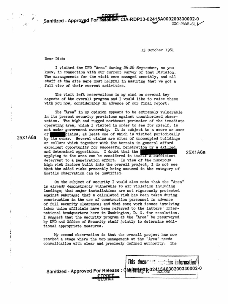 Area 51 | PDF | Government