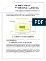 Factores del micro y macroentorno del marketing en