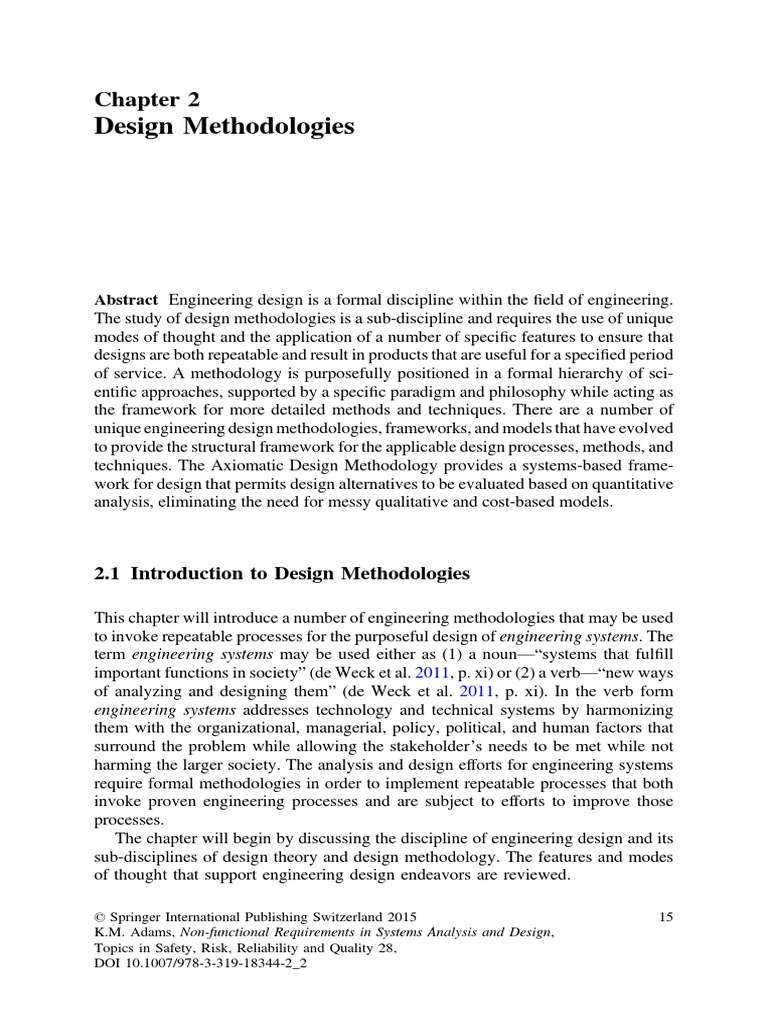Design Methodologies | PDF | Software Development Process | Engineering ...