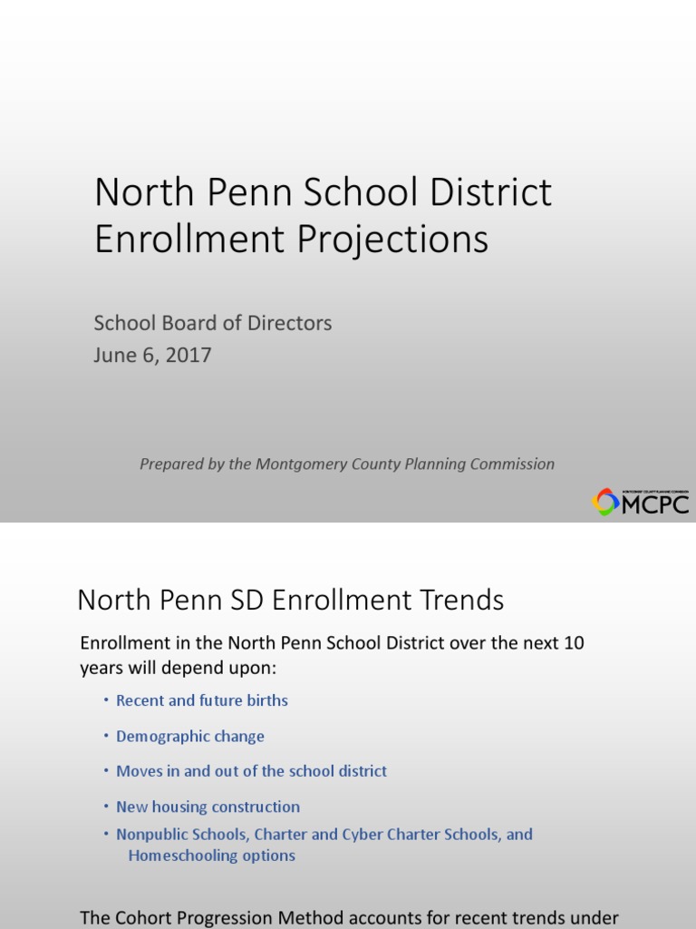 North Penn School District Final Presentation PDF Schools