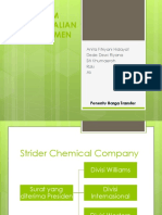 6.4 Studi Kasus Strider Chemical Company