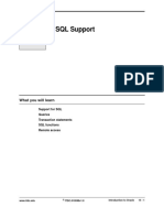 SQL Support