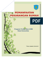 Booklet Pekarangan Rumah