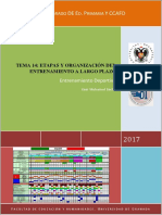 TEMA 14. Planificación Del Entrenamiento A Largo Plazo