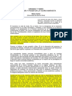 Hegemonía y Poder en La Teoria Marxista