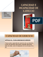 Capacidad de Ejerccio Codigo Civil