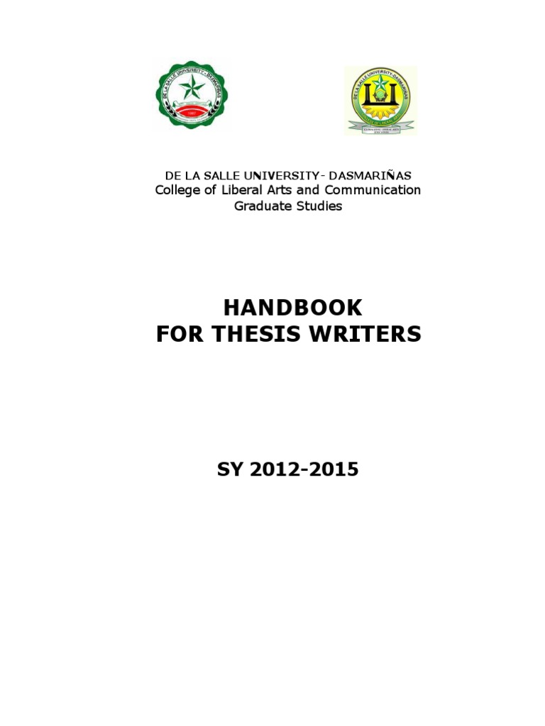 uew thesis handbook