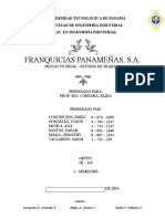 Proyecto Final - Franquicias Panameñas S.A. - (Empanadas KFC)