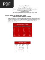 Handout Pronunciation