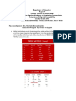 Handout Pronunciation