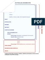 Estructura Del Informe Final Pfm