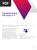 Troubleshooting OSI Layers 1 3