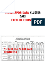 Mengimpor Data Kluster Dari Xl