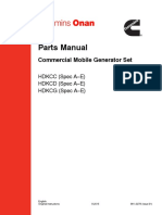 Manual de Partes G.E Onan HDKCG-C-D Esp A-E