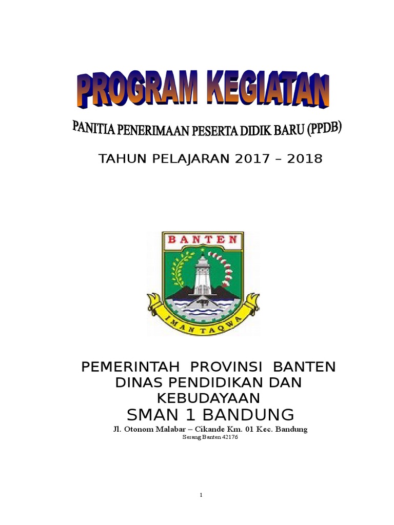 Proposal PPDB 2017 2018