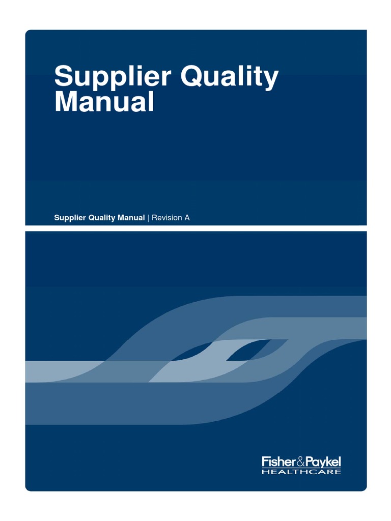 Supplier Quality Manual Overview | PDF | Quality Management System ...