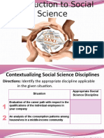 Define Social Science 2016