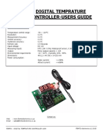 Digital Temperature Controller User's Guide