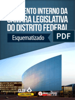 Regimento Interno Da Câmara Legislativa Do Distrito Federal - Esquematizada