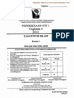 Kertas 1 Pep Pertengahan Tahun Ting 4 Terengganu 2012 - Soalan PDF