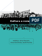 Kultura, A Rozwój Red. Jerzy Hausner PDF