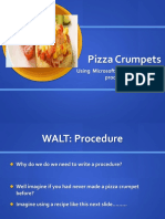 Pizza Crumpets