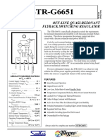 Datasheet STR-G6653 PDF