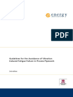 Energy Institute Guidelines For The Avoidance of Vibration Induced Fatigue Failure in Process Pipework, 2nd Edition, January 2008 PDF