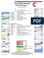 Nixa Public Schools: 2017-2018 Calendar