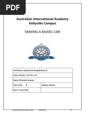 showaibs assessment making car term 2 2017