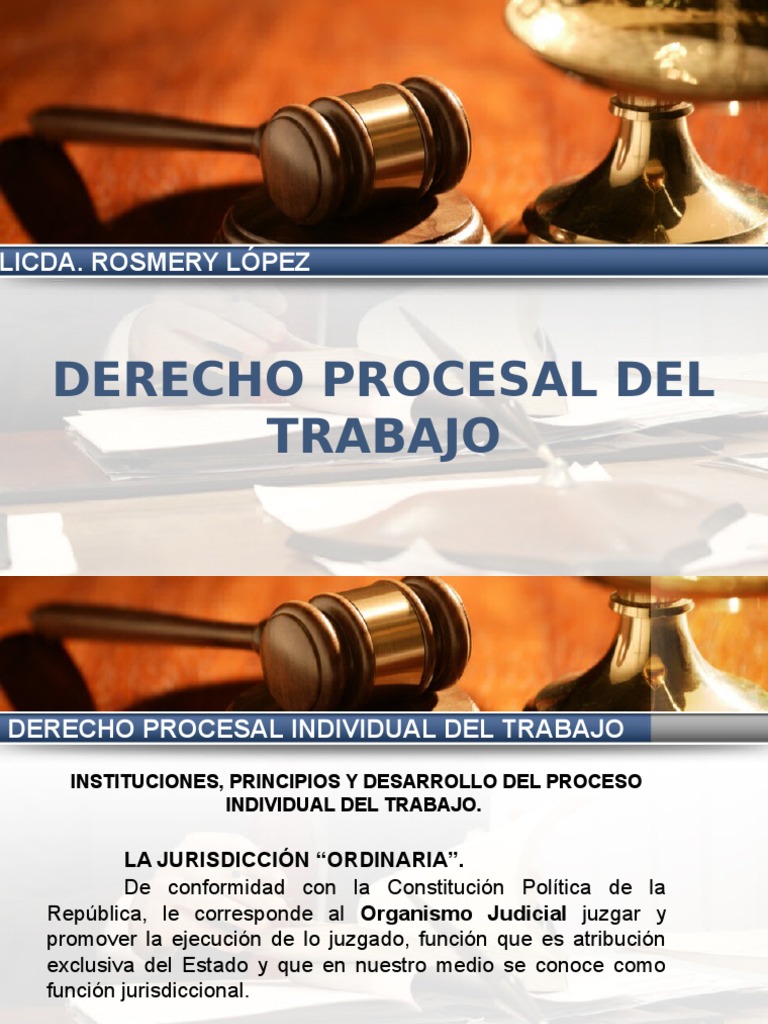 Jurisdicción en Derecho Procesal Laboral | PDF | Jurisdicción | Ley ...