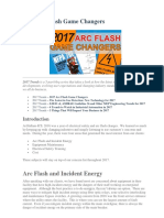 2017 Arc Flash Game Changers