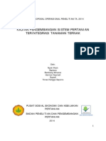 Pertanian Terintegrasi Tanaman Ternak PDF