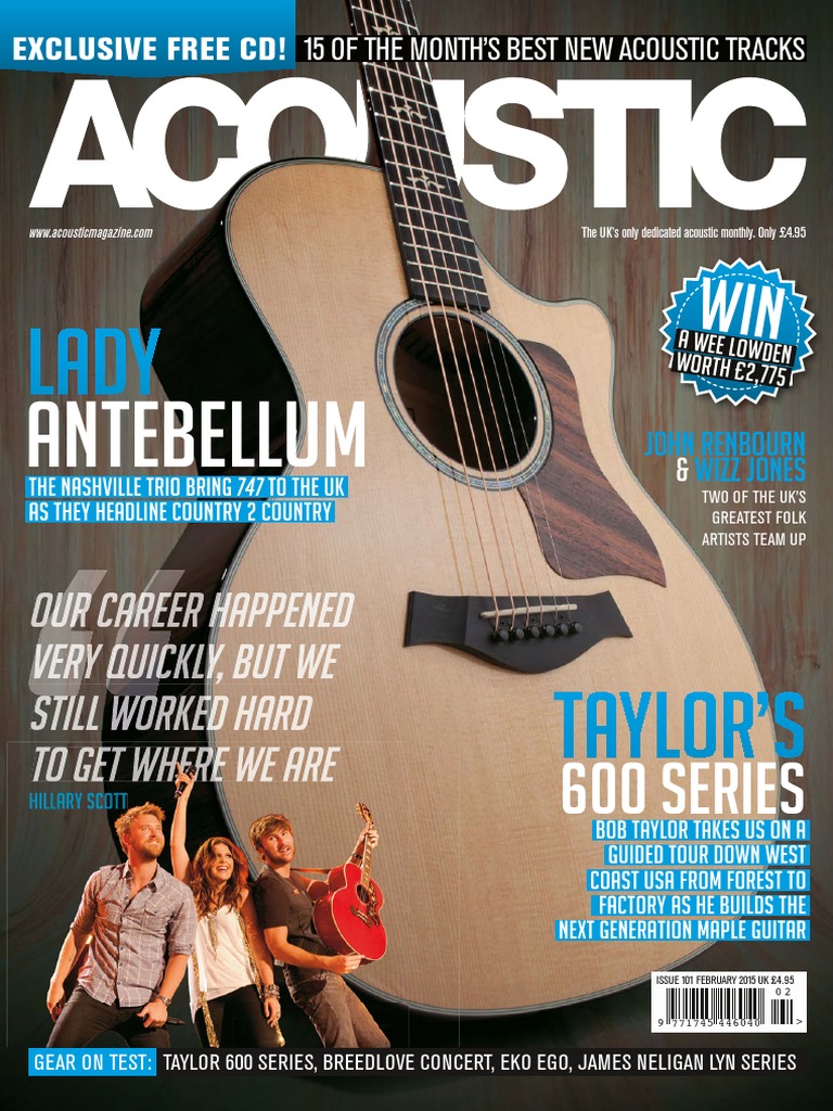 Acoustic - February 2015 UK PDF | PDF | Guitars | Country Music, image size:768x1024