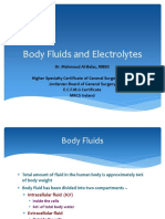 Body Fluids and Electrolytes