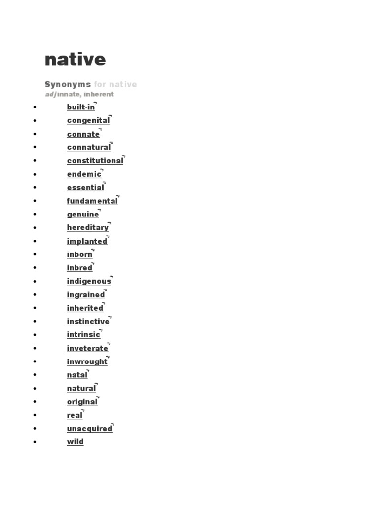 Native | PDF