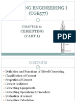 Chapter 6 - Cementing - Part 1 PDF