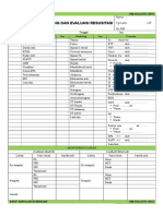 Contoh Form Monitoring Pasien GADAR Resusitasi