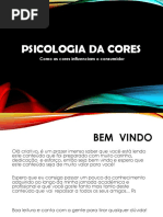 Psicologia das Cores