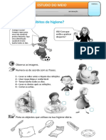 Hábitos de higiene e alimentação saudável