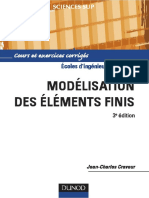 Jean-Charles Craveur-Modélisation Par Éléments Finis _ Cours Et Exercices Corrigés-Dunod (2008)