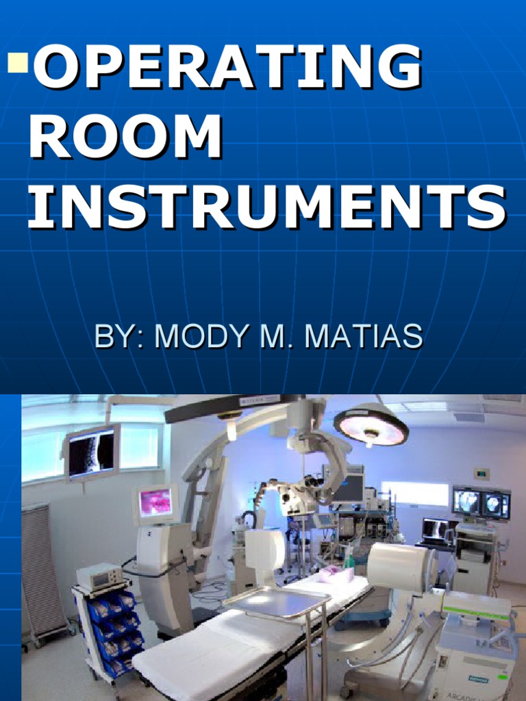 Or Instruments | PDF
