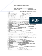 0verb Patterns-Verbs Followed by Gerund or Infinitive