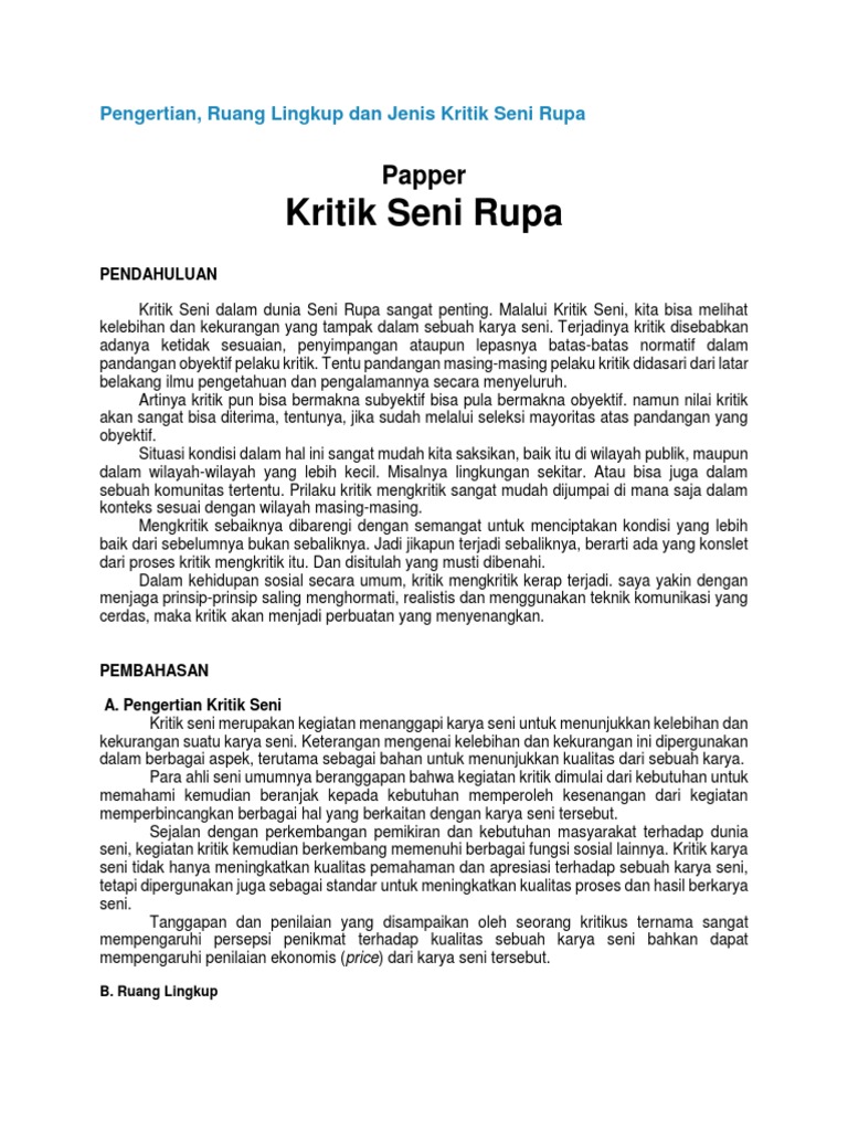 Contoh Kritik Jurnalistik Cara Golden
