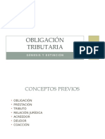 Obligación Tributaria: Génesis y Extinción