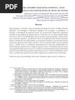 Envelhecer Atuando - Bem Estar Subjetivo Apoio Social e Resiliencia Em Participantes de Grupo de Teatro